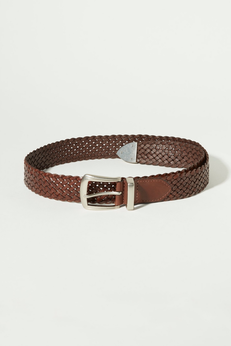 braided western belt